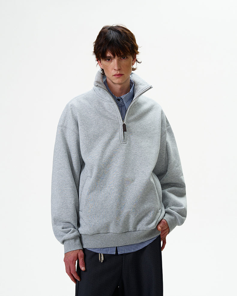 MADWITCH HIGH-NECK WINDPROOF SWEATSHIRT #0189