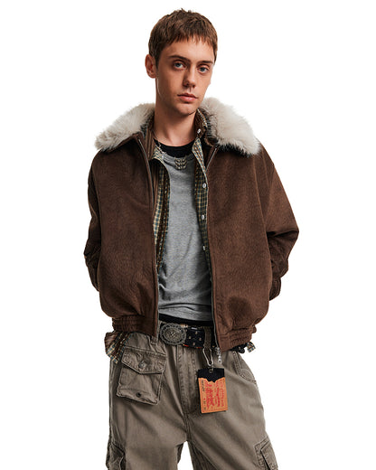 MADWITCH FUR CLEAN JACKET #AW25087