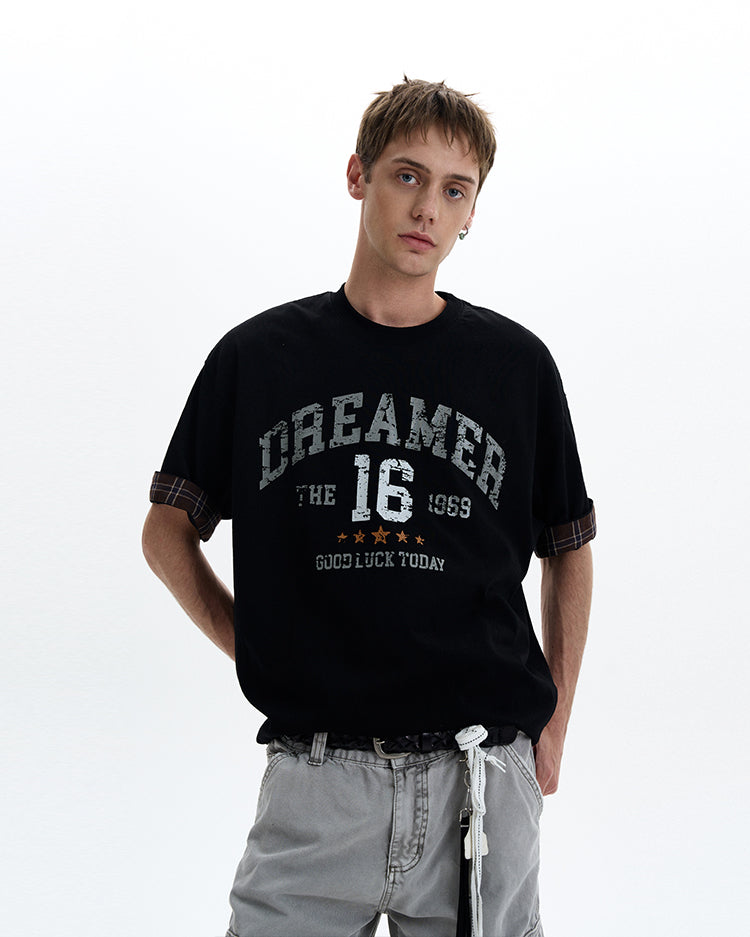 MADWITCH CONTRAST SLEEVE TEE #990511