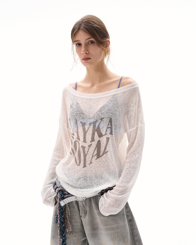 MADWITCH SHEER INSTA-WORTHY TOPS #TX295