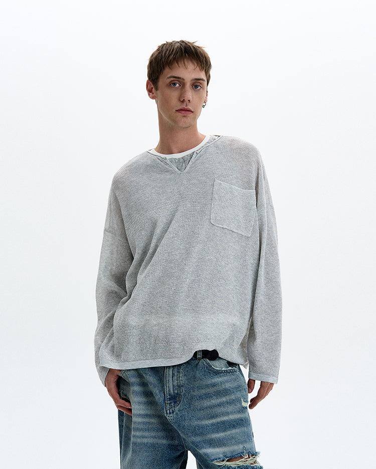 MADWITCH RELAXED VIBE KNIT SWEATER #68801