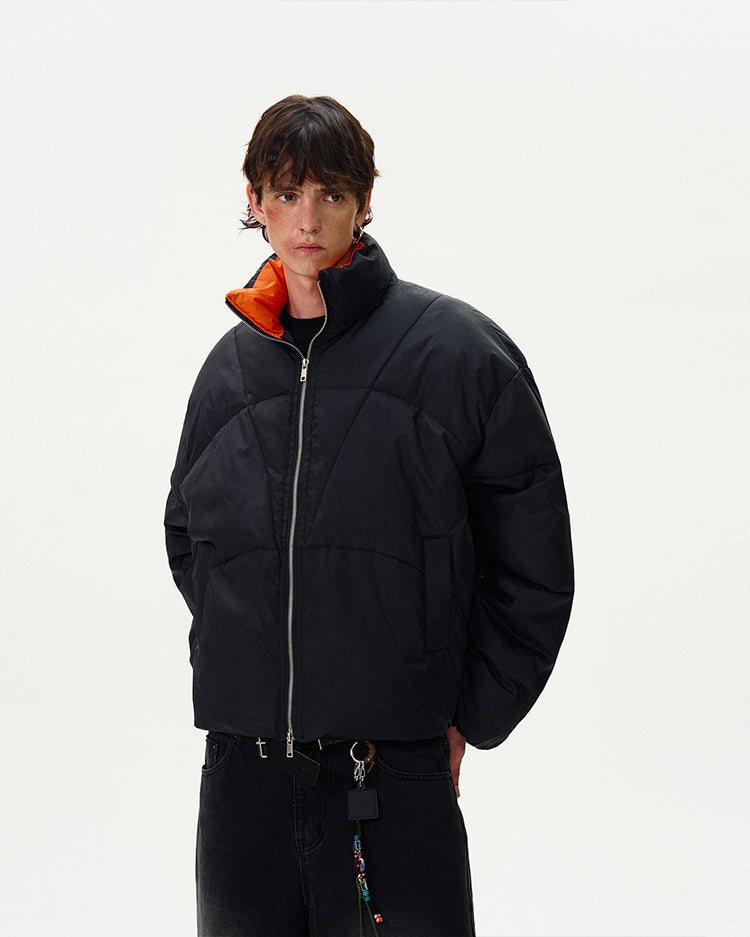 MADWITCH STAND COLLAR WARM PADDED JACKET #MY8895