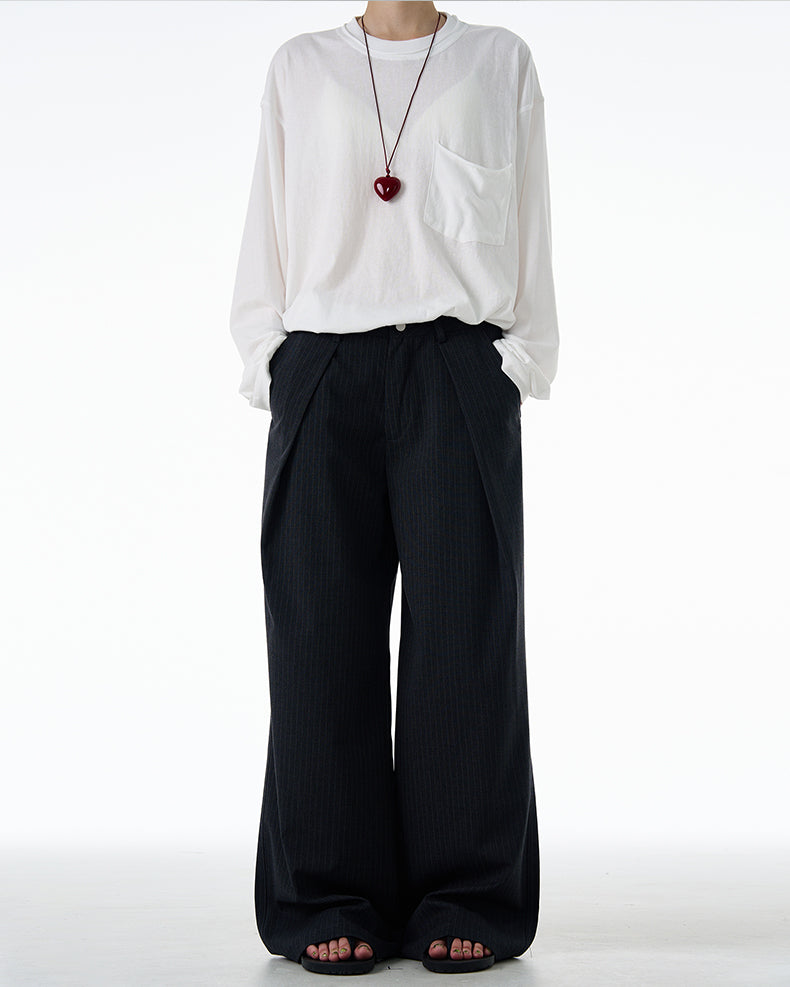 MADWITCH LUXURY STRIPED TROUSERS #C905