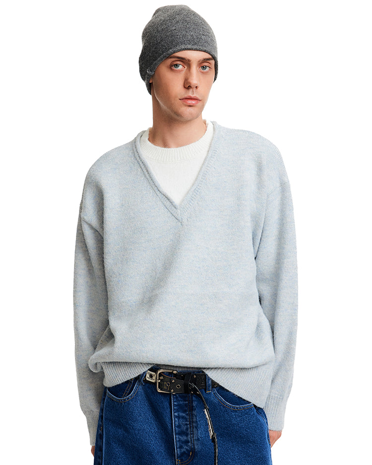 MADWITCH FAUX LAYER KNIT #68952