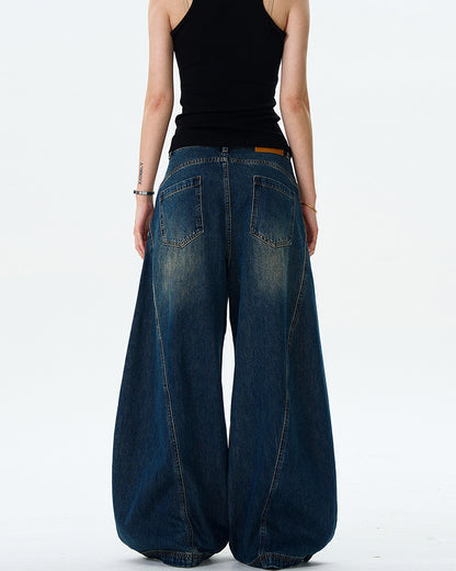 MADWITCH WIDE-LEG LOOSE JEANS #WHOA084