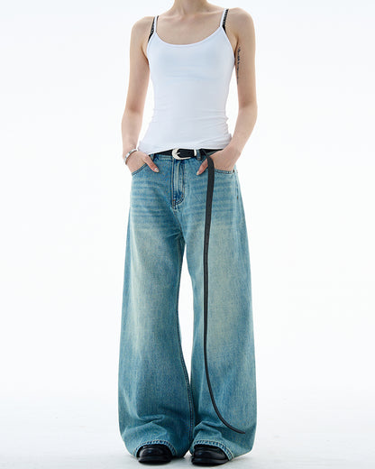 MADWITCH WASHED BELL BOTTOM DENIM #GP9679