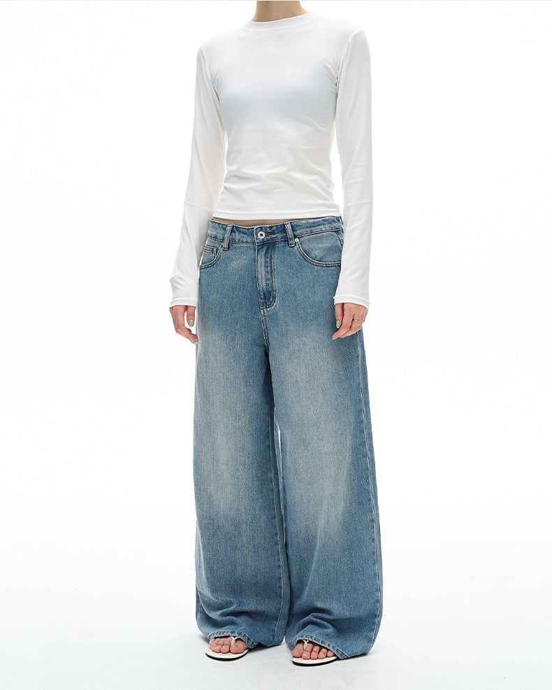 MADWITCH FADE STRAIGHT DENIM #GP9689