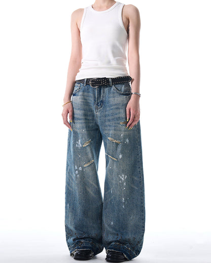 MADWITCH DISTRESSED DESIGNER JEANS #G1052