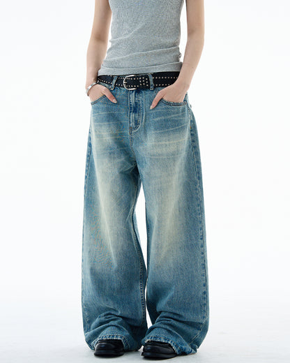 MADWITCH HIGH-STREET WIDE LEG JEANS #CK9677