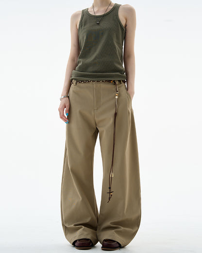 MADWITCH RELAXED WIDE LEG PANTS #CK6862