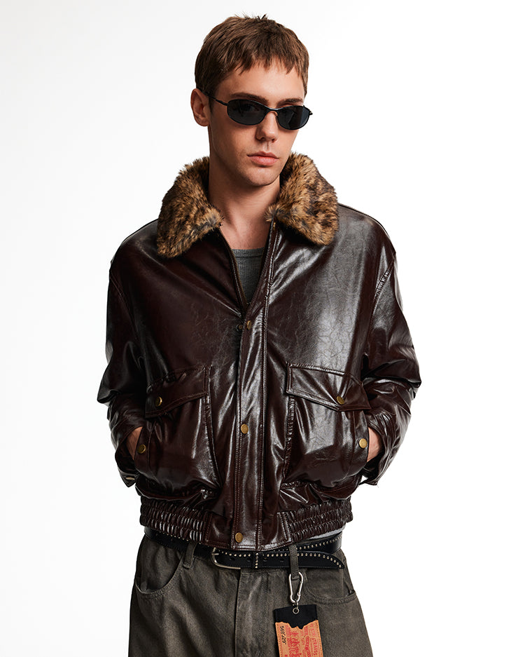 MADWITCH UTILITY FUR COAT #AK085
