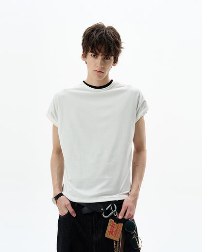 MADWITCH WING-SLEEVE STRUCTURED TEE #27342