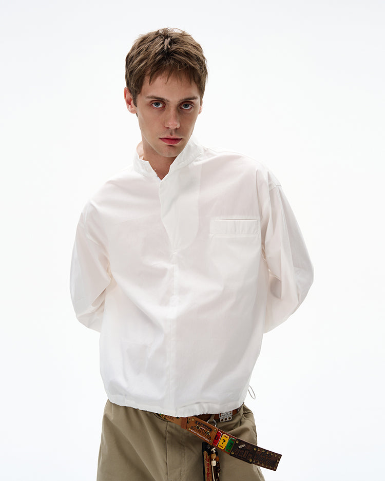 MADWITCH UNISEX HALF-ZIP PULLOVER SHIRT #C248Q25