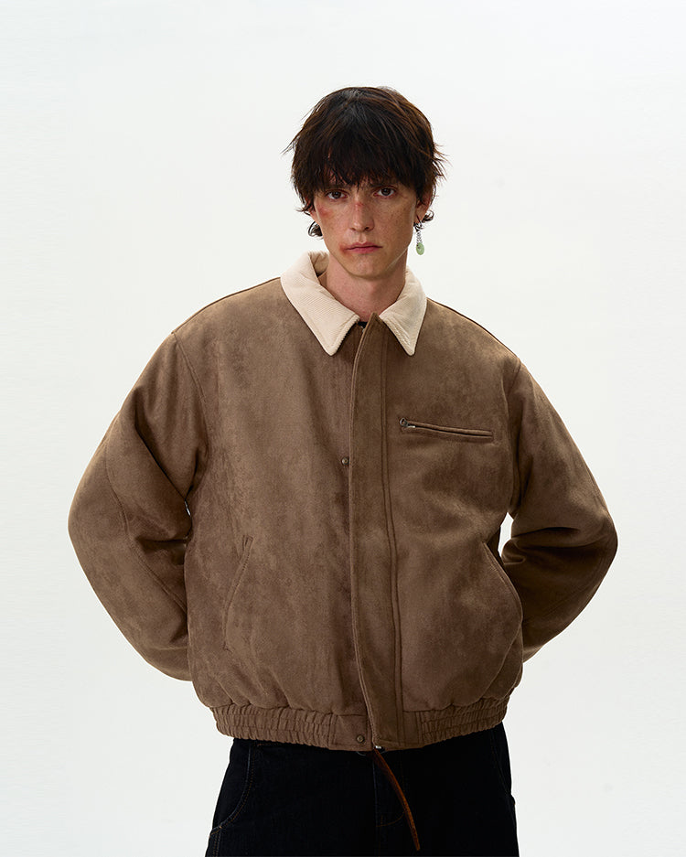 MADWITCH LEATHER PADDED COTTON JACKET #RW129