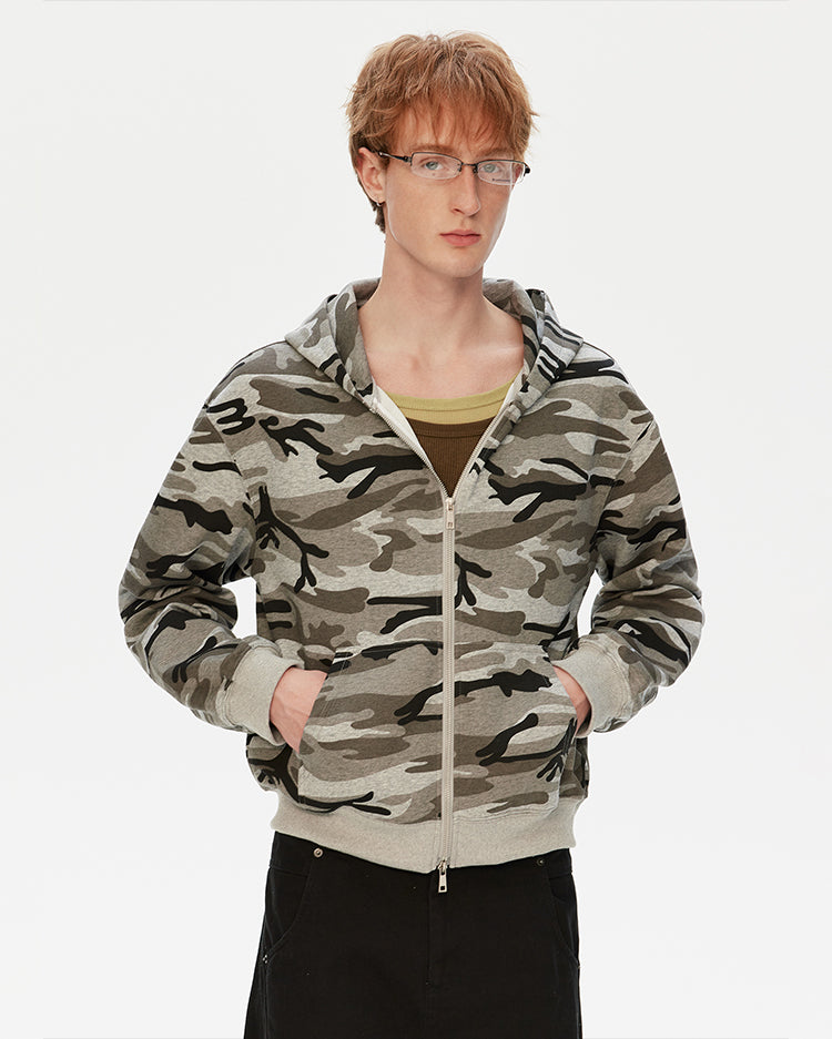 MADWITCH HOODED CAMO JACKET #RH55