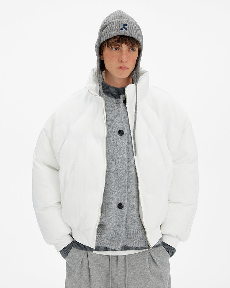 MADWITCH ATMOSPHERIC WHITE PUFFER JACKET #AW25115