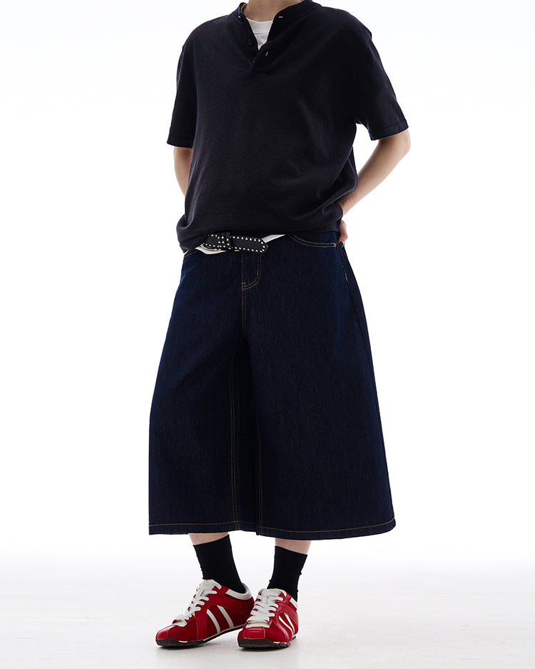 MADWITCH CLEANFIT VERSATILE SHORT DENIM #WHOA104
