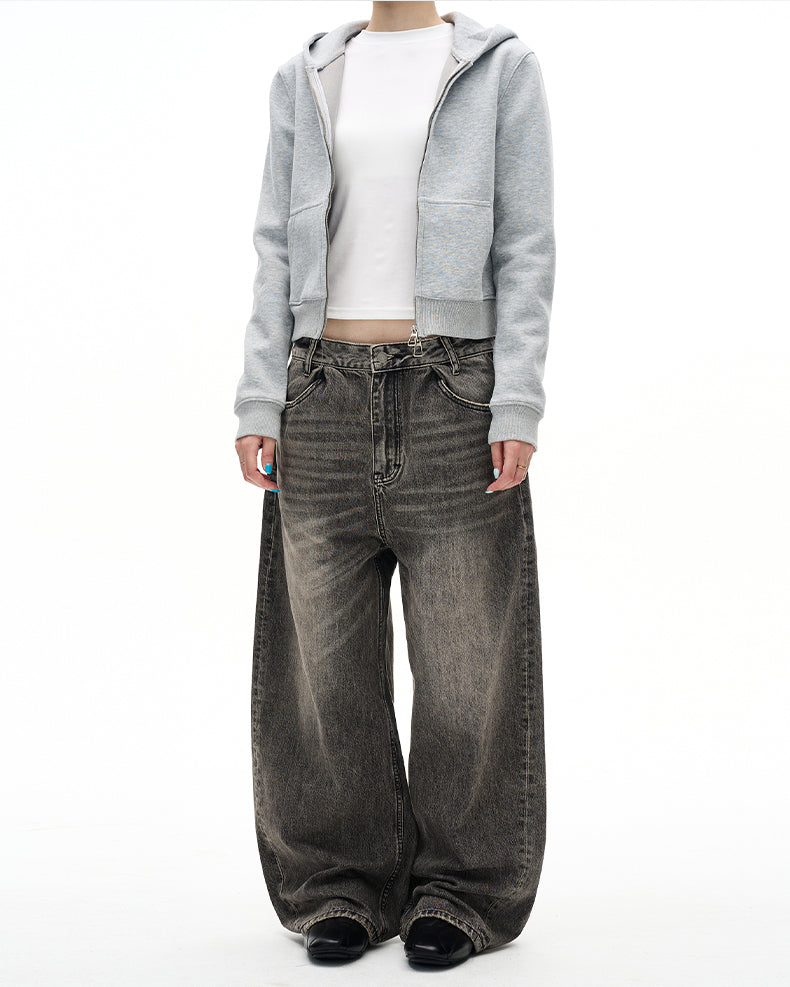 MADWITCH VINTAGE WASHED CARGO JEANS #GPC5518