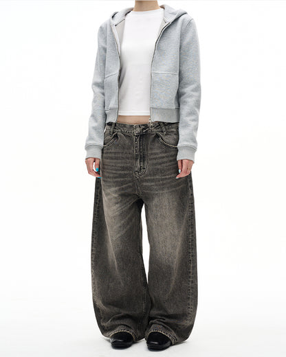 MADWITCH VINTAGE WASHED CARGO JEANS #GPC5518