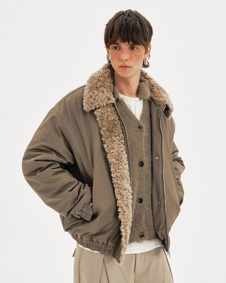 MADWITCH FLEECE COLLAR PARKA #UTU039