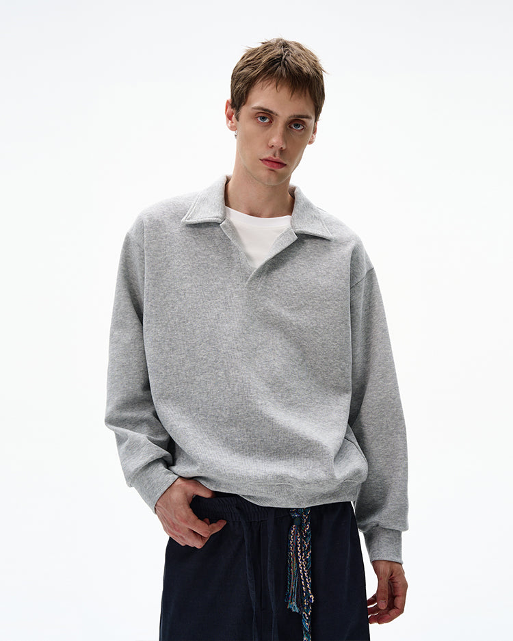 MADWITCH UNISEX V-NECK PULLOVER SWEATSHIRT #C335Q25