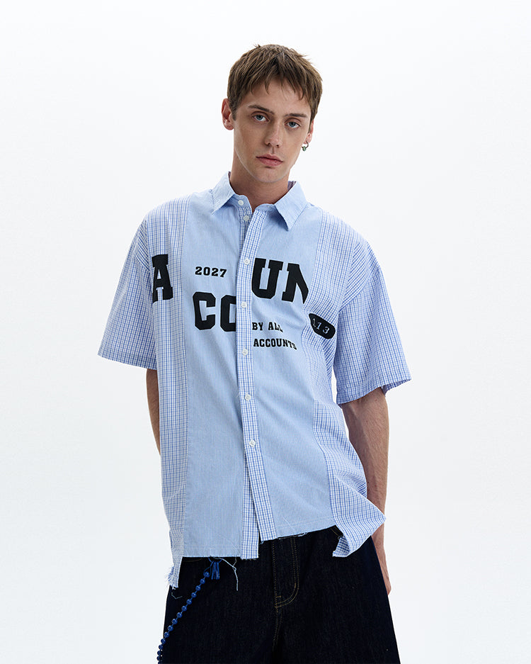 MADWIT RAW EDGE SHIRT #SS328