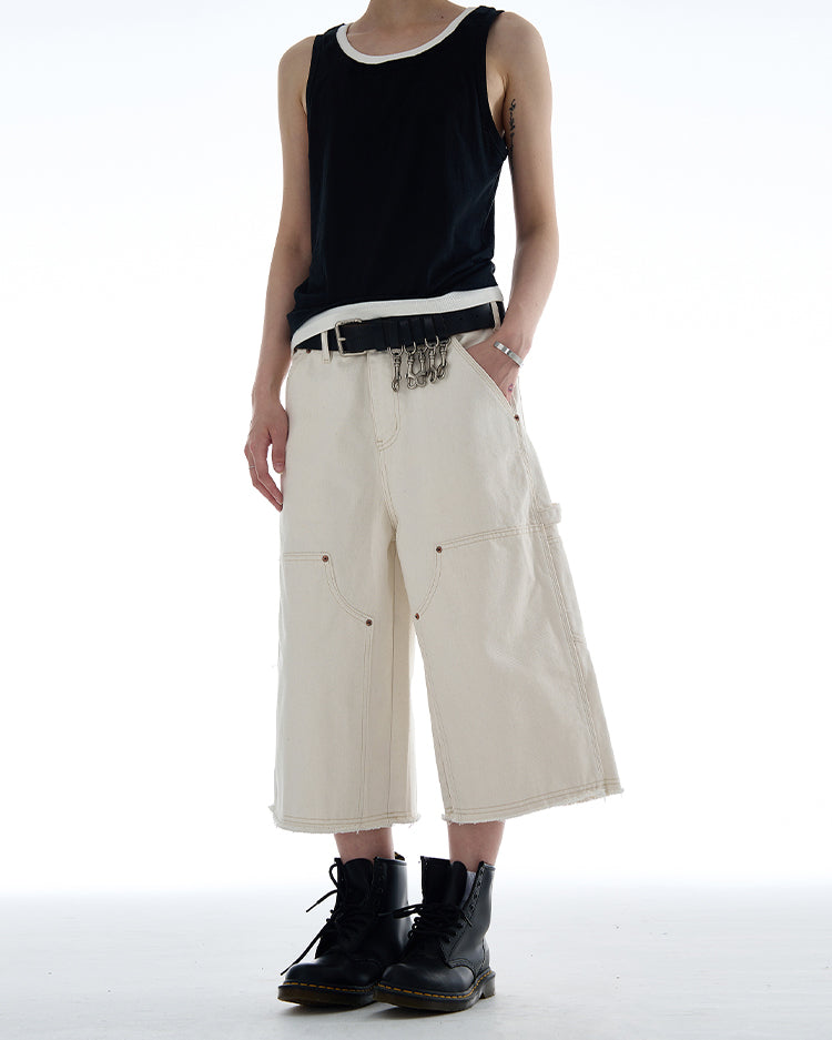 MADWITCH LUMBERJACK STYLE WORKWEAR DENIM JEANS #CK3500D