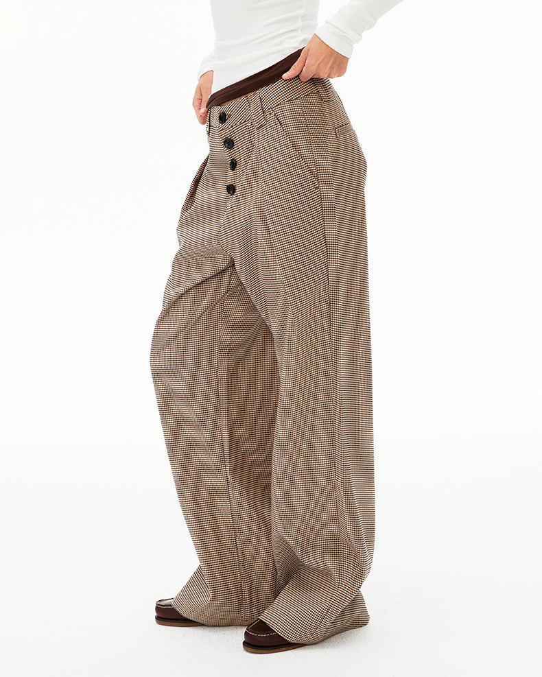 MADWIT HERITAGE DRAPED TROUSERS #CK6929