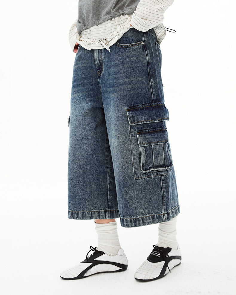 MADWIT UTILITY CARGO SHORTS #K737