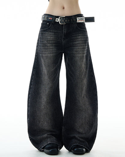 MADWITCH BAGGY LOOSE JEANS #G6669-2