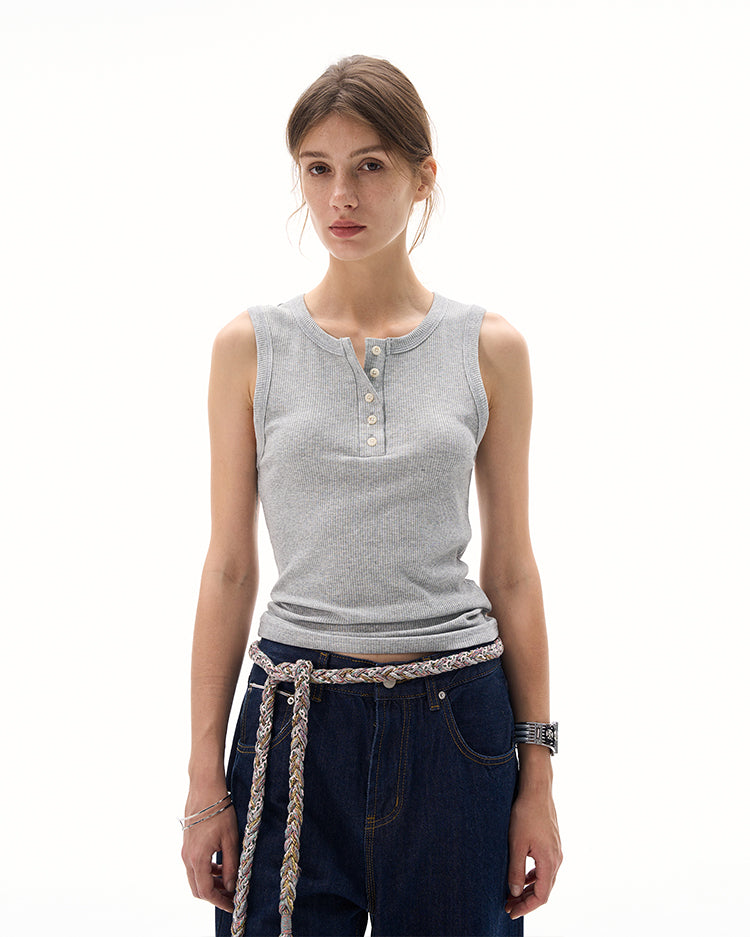 MADWITCH SLIM FIT TANK VEST #C1757C25
