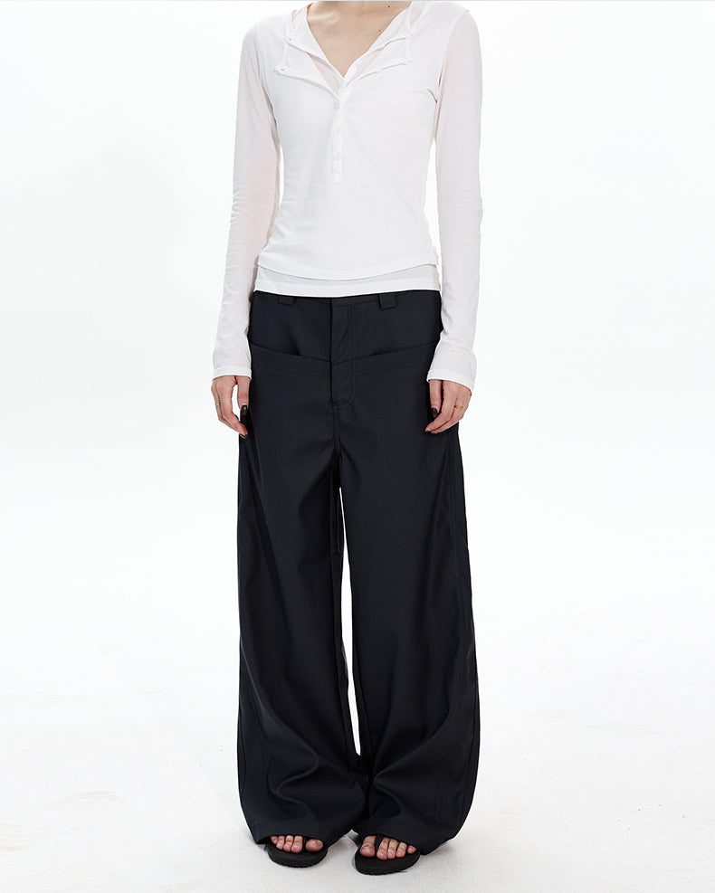 MADWITCH CLEAN STRAIGHT PANTS #CK6903