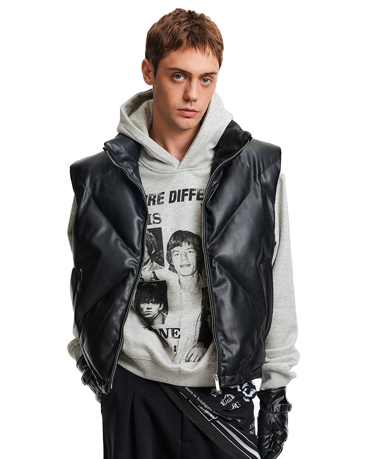 MADWITCH PU STAND VEST #AW25108