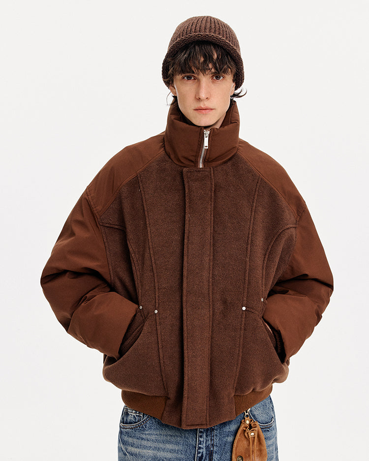 MADWITCH TAILORED HARRINGTON DOWN JACKET #630235