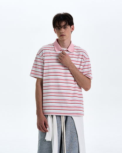 MADWITCH COLORBLOCK POLO SHIRT #C036