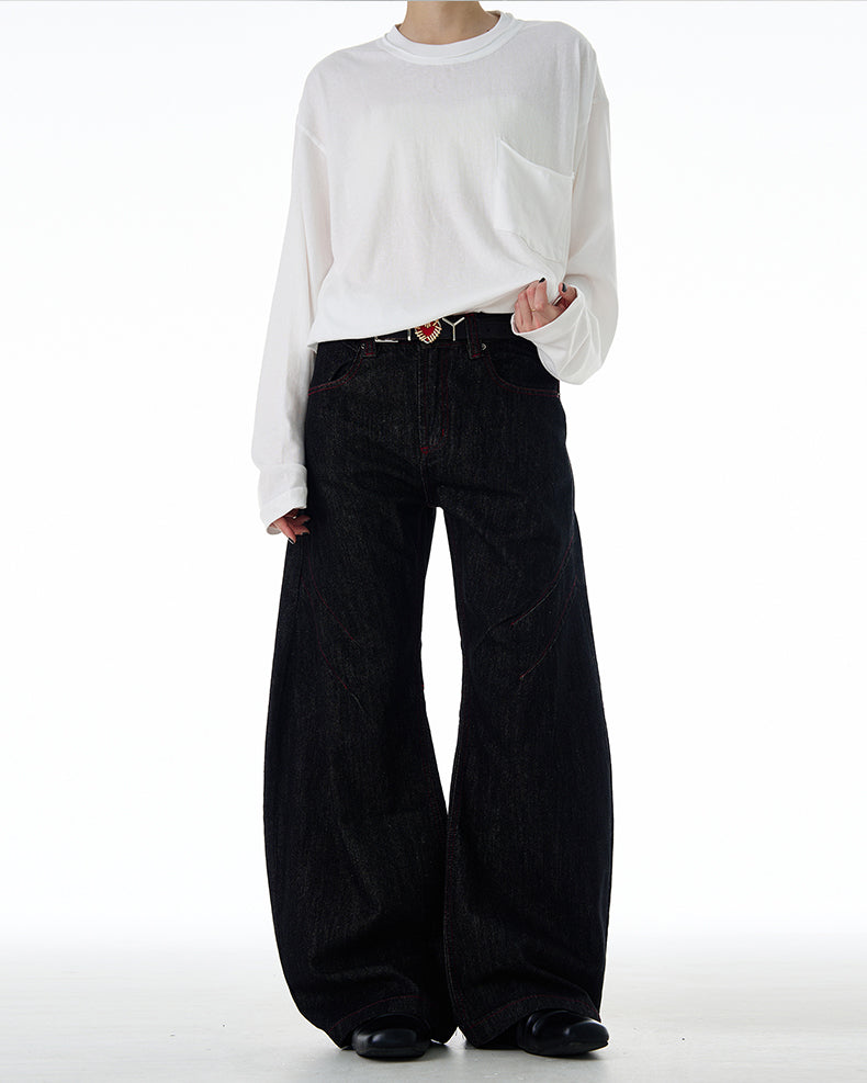 MADWITCH VINTAGE ANKLE-WRAP DENIM #G6697