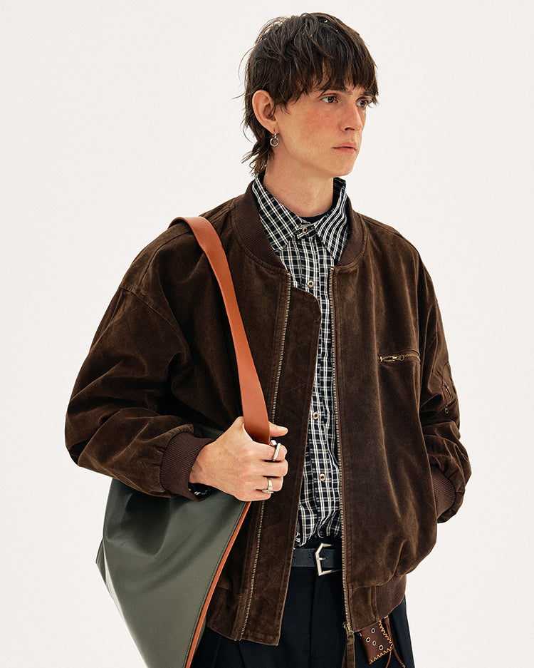 MADWITCH BARN SUEDE JACKET #9501