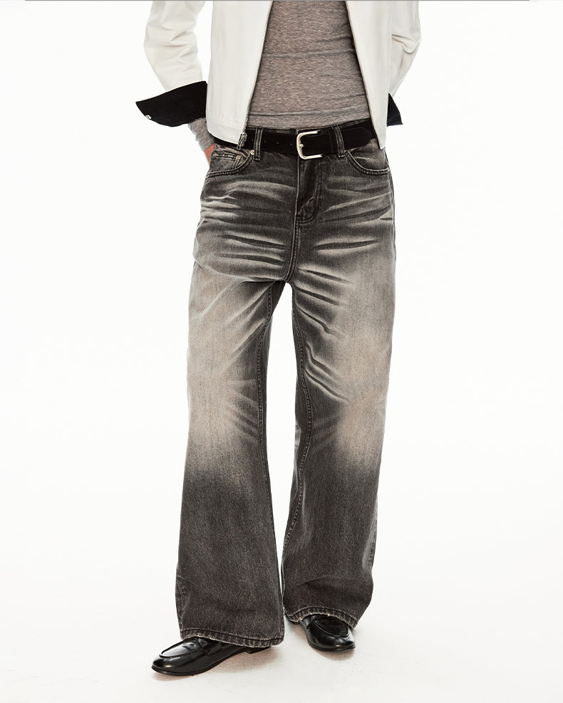 MADWIT FADED WASH JEANS #GD005