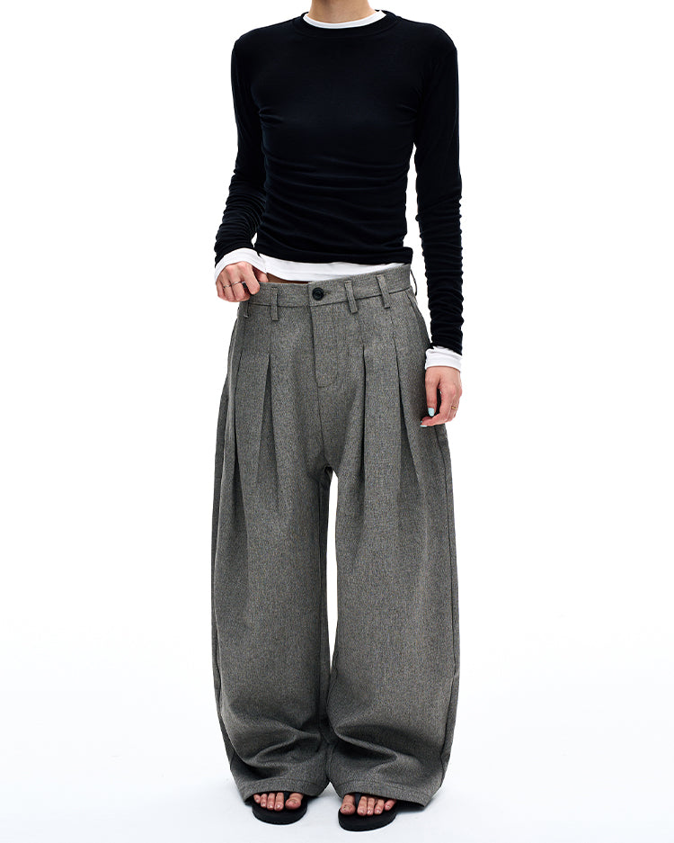 MADWITCH CLEANFIT DRAPED TROUSERS #CK6866
