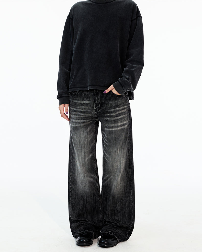 MADWITCH BAMBOO WASH STRAIGHT LEG JEANS #GP9765N