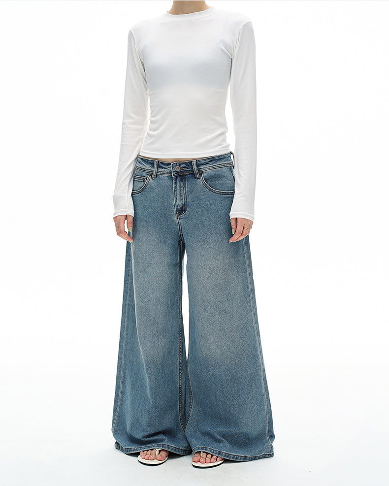 MADWITCH FLARE WASH DENIM #GP5527N