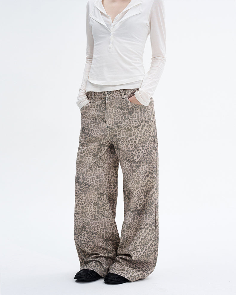 MADWITCH LEOPARD WASH DENIM #CK3577