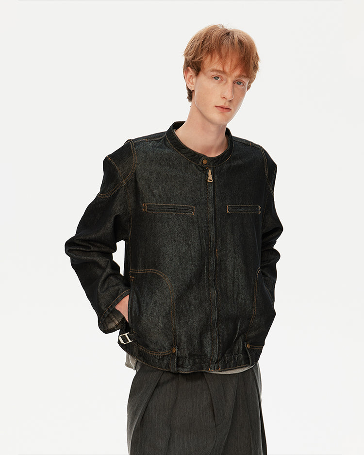 MADWITCH PADDED DENIM JACKET #Z2789