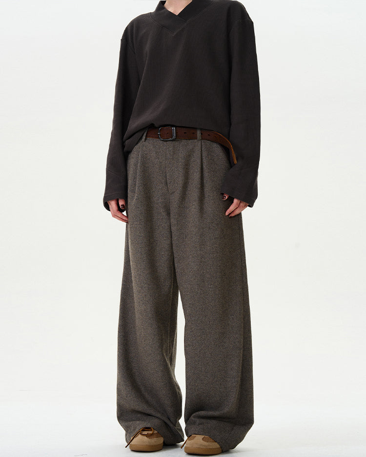 MADWITCH TRADITIONAL LOOSE-FIT CASUAL PANTS #L430