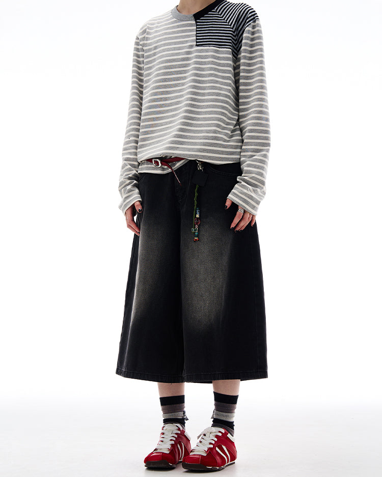 MADWITCH BOOTCUT GENDERLESS CROP JEANS #WHOA099