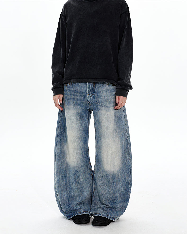 MADWITCH SLUB WIDE DENIM #G6669