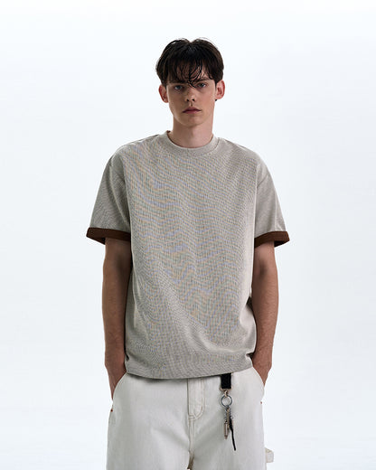 MADWITCH COLOR BLOCK SHORT TEE #C1980C25
