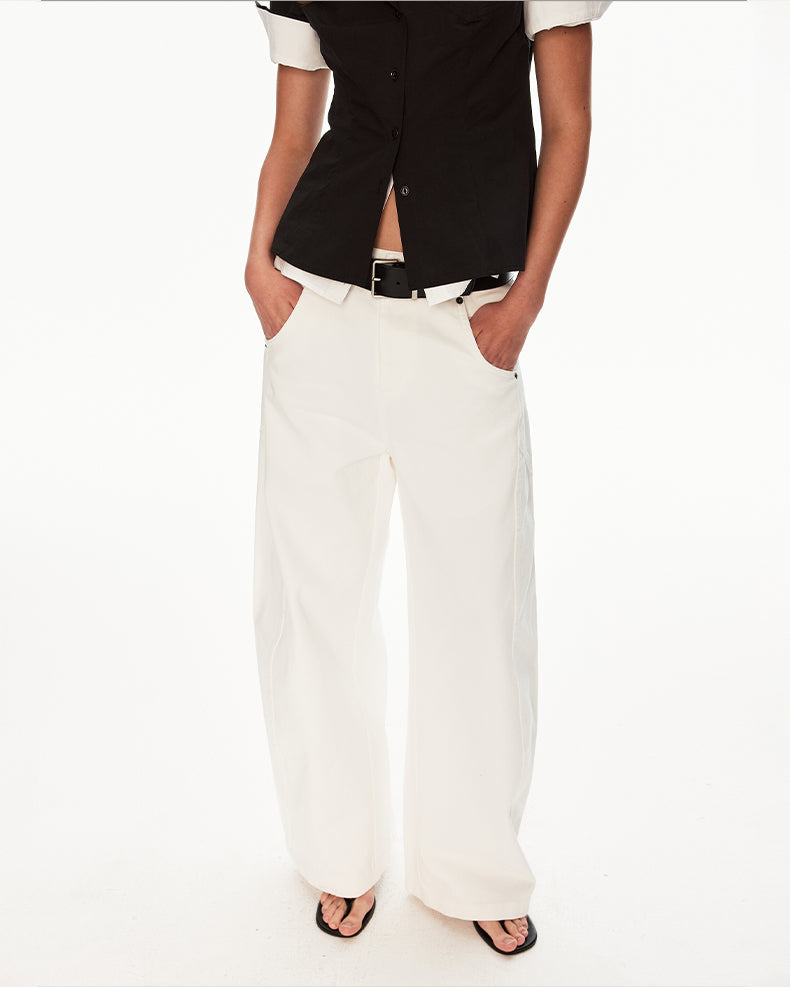 MADWIT PATCHWORK UTILITY PANTS #CK6950