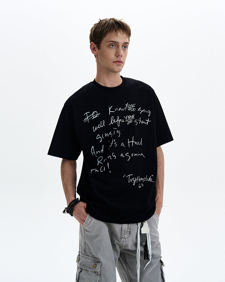 MADWITCH GRAFFITI CASUAL TEE #27312