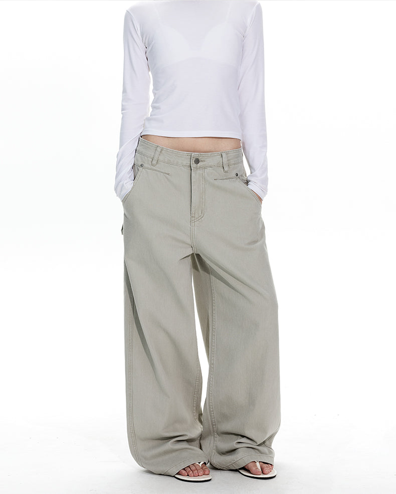 MADWITCH DECONSTRUCTED RELAXED FIT JEANS #CK3599